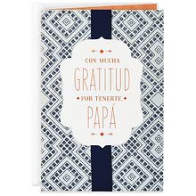 Hallmark Vida Spanish Father's Day Card for Dad / Tarjeta del Da del
