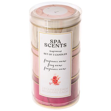 Illume Valentine's Spa Scents Fragranced Tin Candle