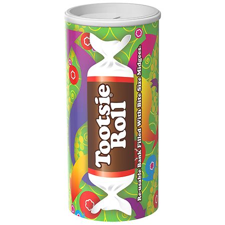 UPC 071720036969 product image for Tootsie Roll Candy Filled Bank - 4.0 oz | upcitemdb.com