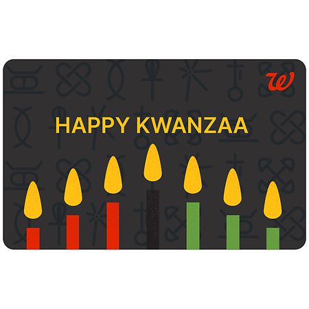 Walgreens Kwanzaa eGift Card