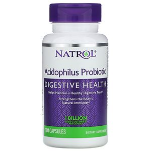 Natrol Acidophilus Probiotic, Capsules
