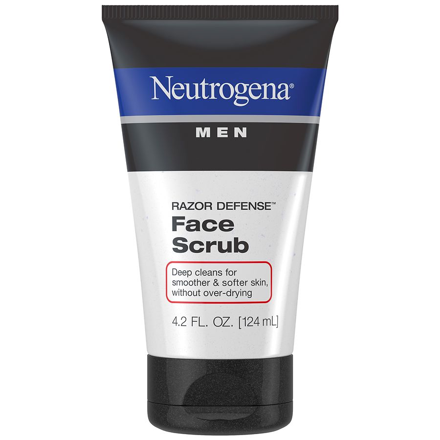 Neutrogena Men Men Razor Defense Face Scrub