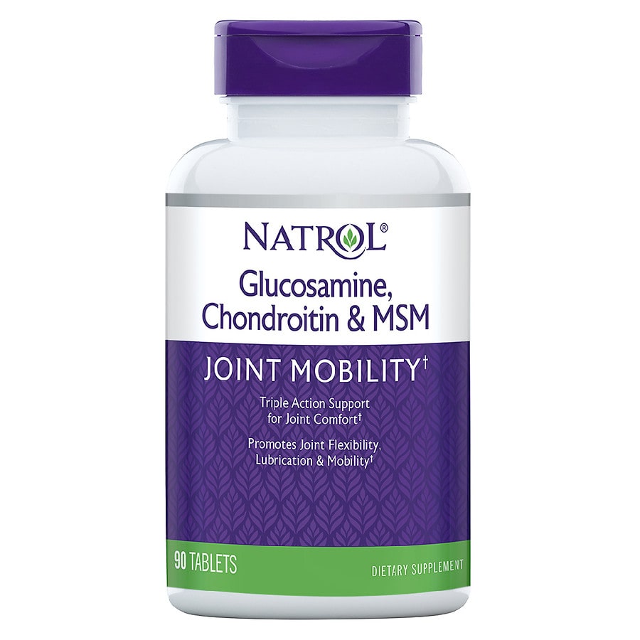 Natrol Glucosamine Chondroitin MSM Tablets