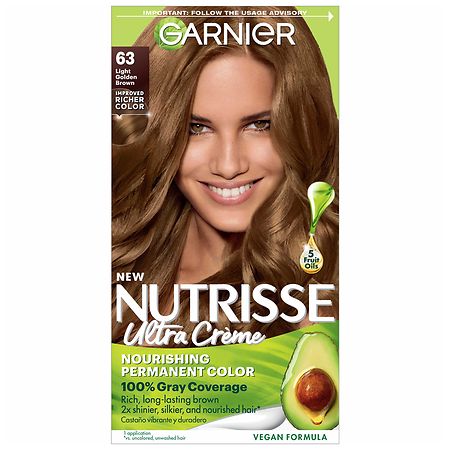 Garnier Nutrisse Level 3 Permanent Creme Haircolor