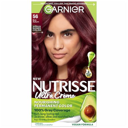 Garnier Nutrisse Nourishing Hair Color Creme 56 Medium Reddish Brown Sangria