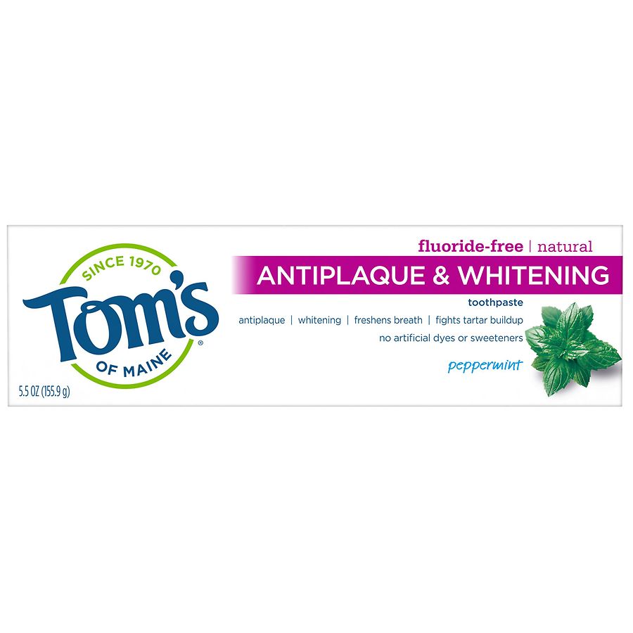 Photo 1 of 2Pack-----Antiplaque & Whitening Toothpaste Peppermint---exp date 05-2024