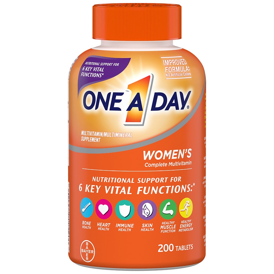 One A Day Women S Complete Multivitamin Tablets Walgreens