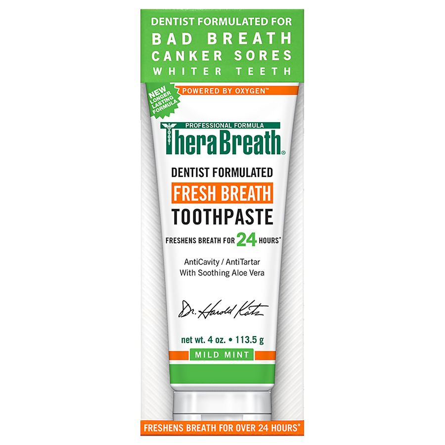 toothpaste that eliminates bad breath