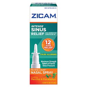 Zicam Intense Sinus Relief Nasal Gel Spray