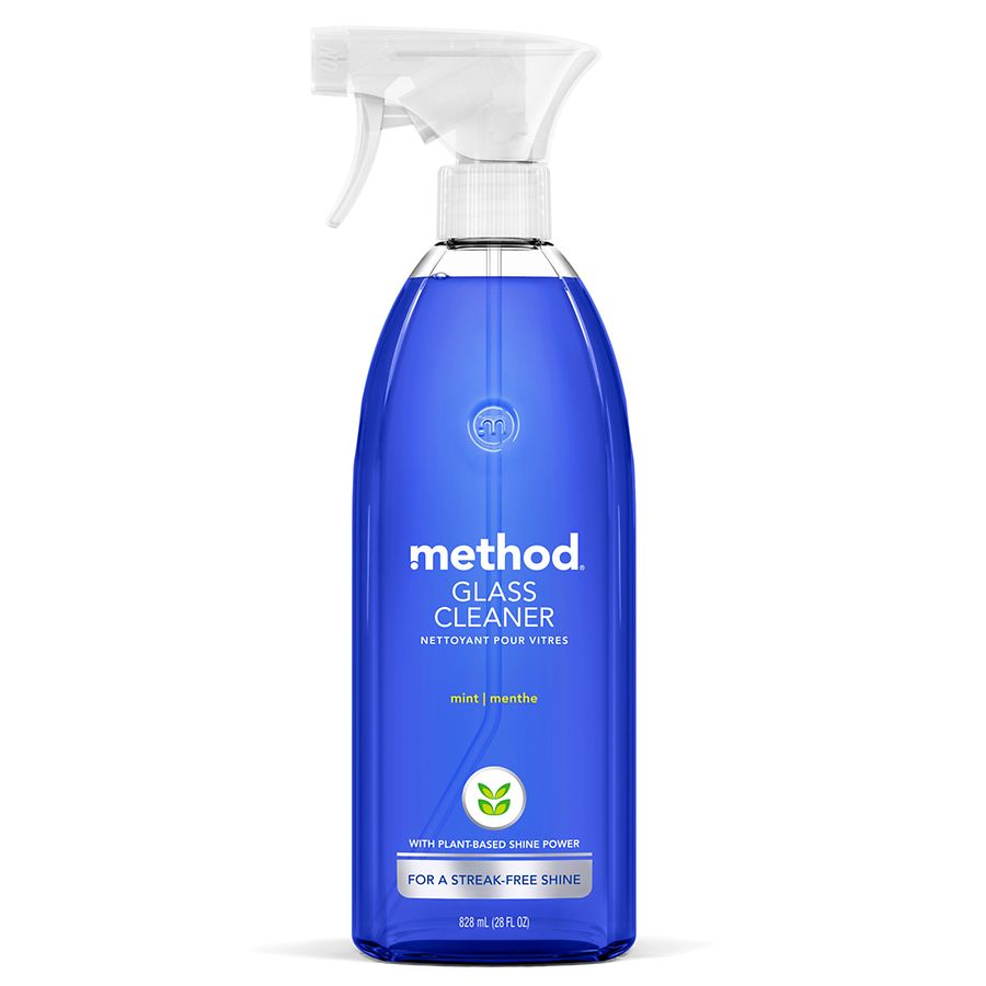 Photo 1 of [2 Pack] Method Cleaning Products Glass Cleaner Mint Spray Bottle 28 fl oz

