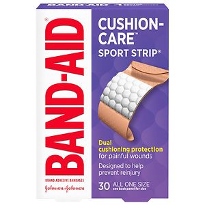 Band-Aid Sport Strip Bandages Extra Wide