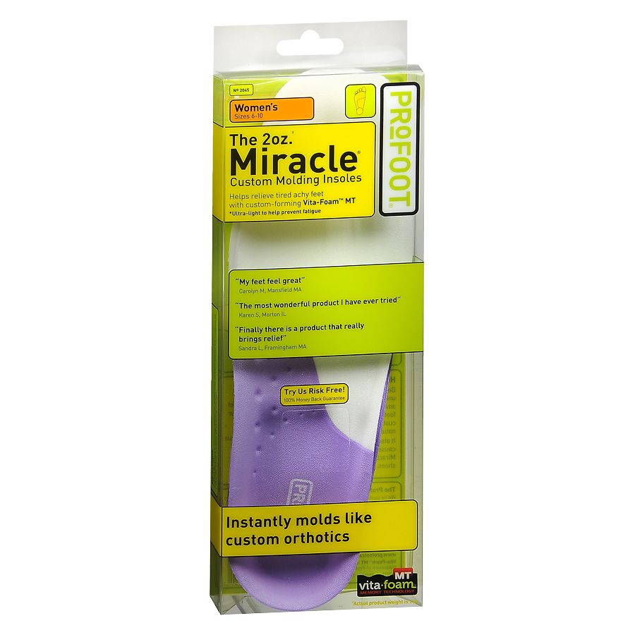 2 oz. Miracle Custom Molding Insoles 