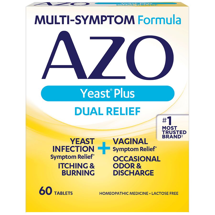 Azo Yeast Infection Symptom Treatment Tablets Walgreens