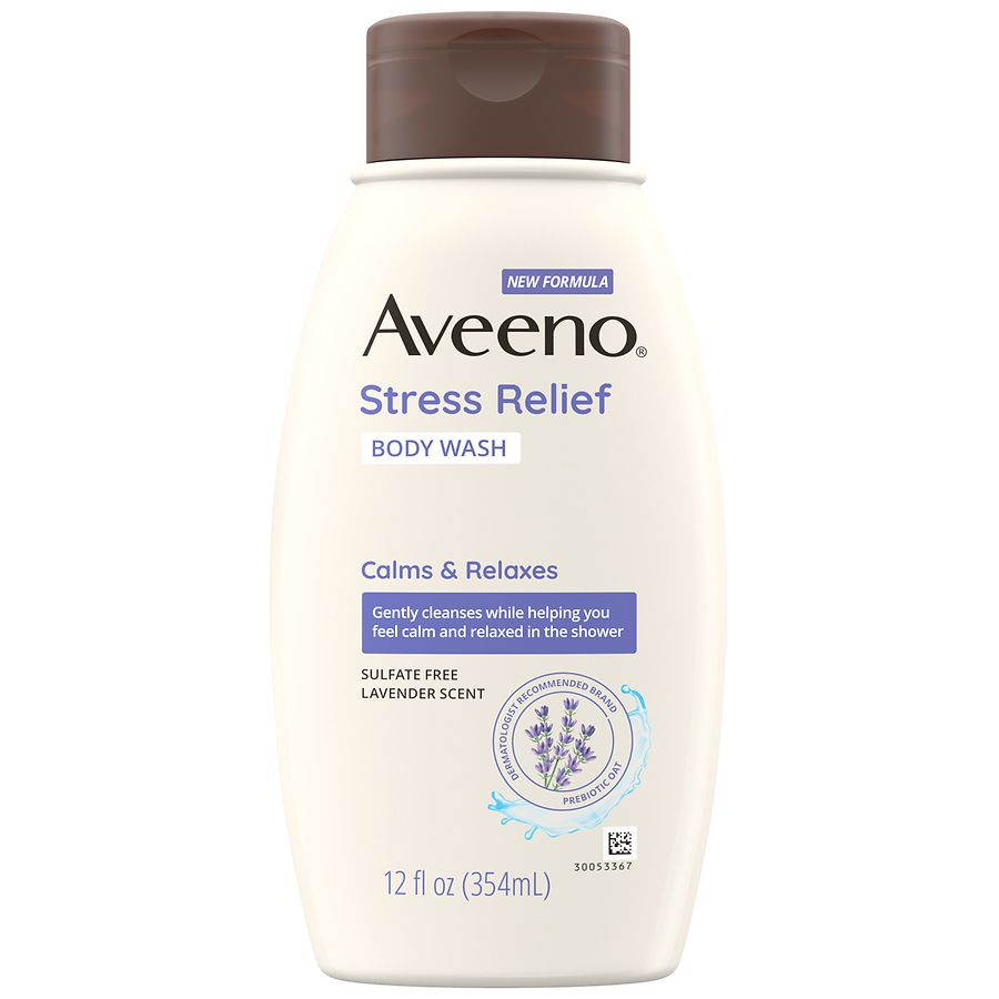 Aveeno Active Naturals Stress Relief Body Wash Walgreens