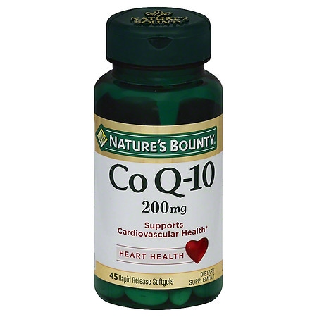 Nature's Bounty Co Q-10 200 mg Dietary Supplement Softgels