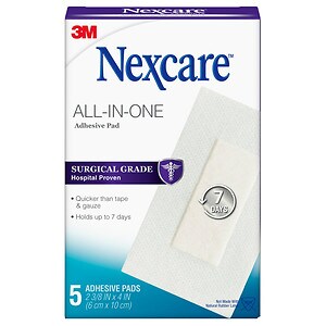 Nexcare First Aid Premium Adhesive Gauze Pad