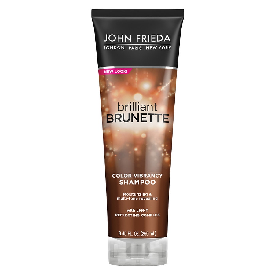 John Frieda Brilliant Brunette Multi Tone Revealing Moisturizing Shampoo Walgreens