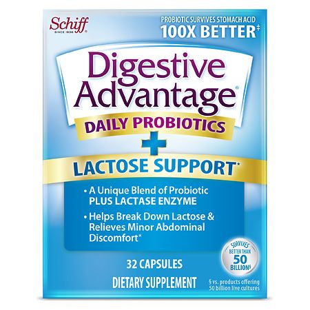 Schiff Digestive Advantage Lactose Defense Formula Capsules