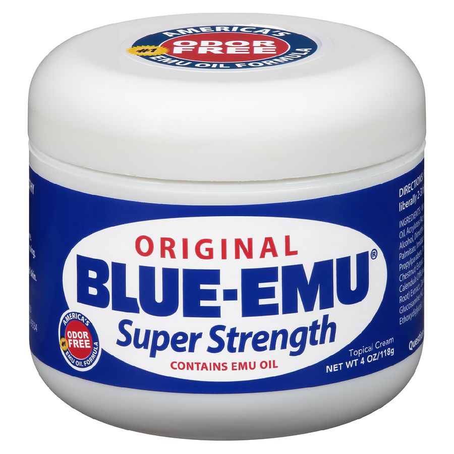 Blue Emu Original Super Strength Pain Relieving Cream Walgreens