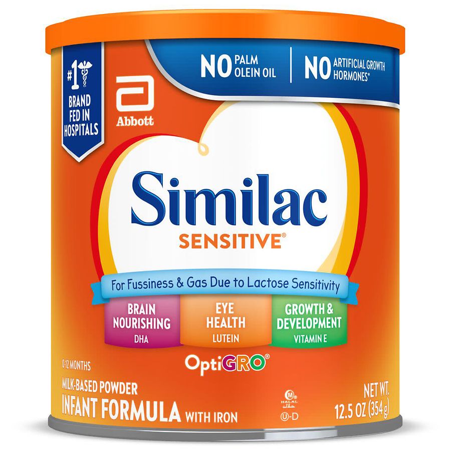 Similac Sensitive Infant Formula with Iron, Powder | Walgreens