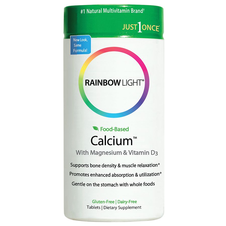 Rainbow Light Food Based Calcium Tablets Walgreens