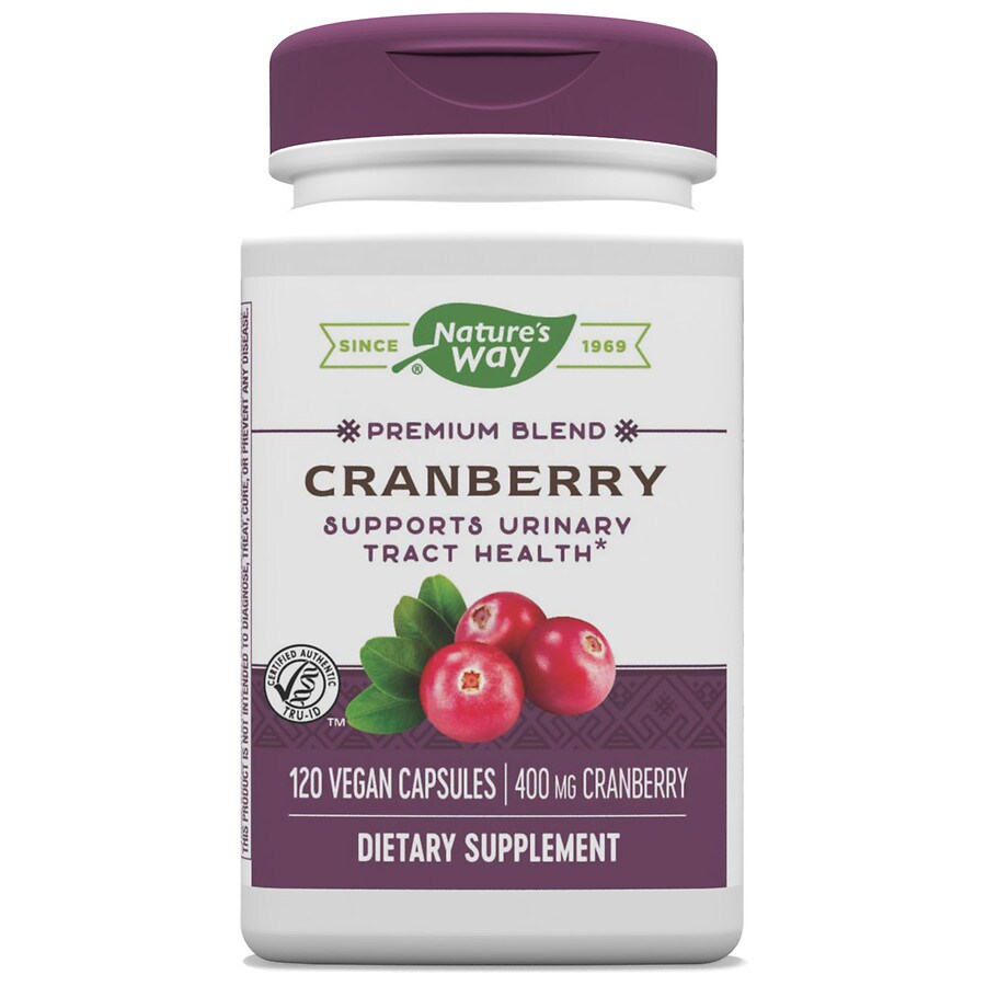 Nature's Way Standardized Cranberry 465mg Vegan Capsules