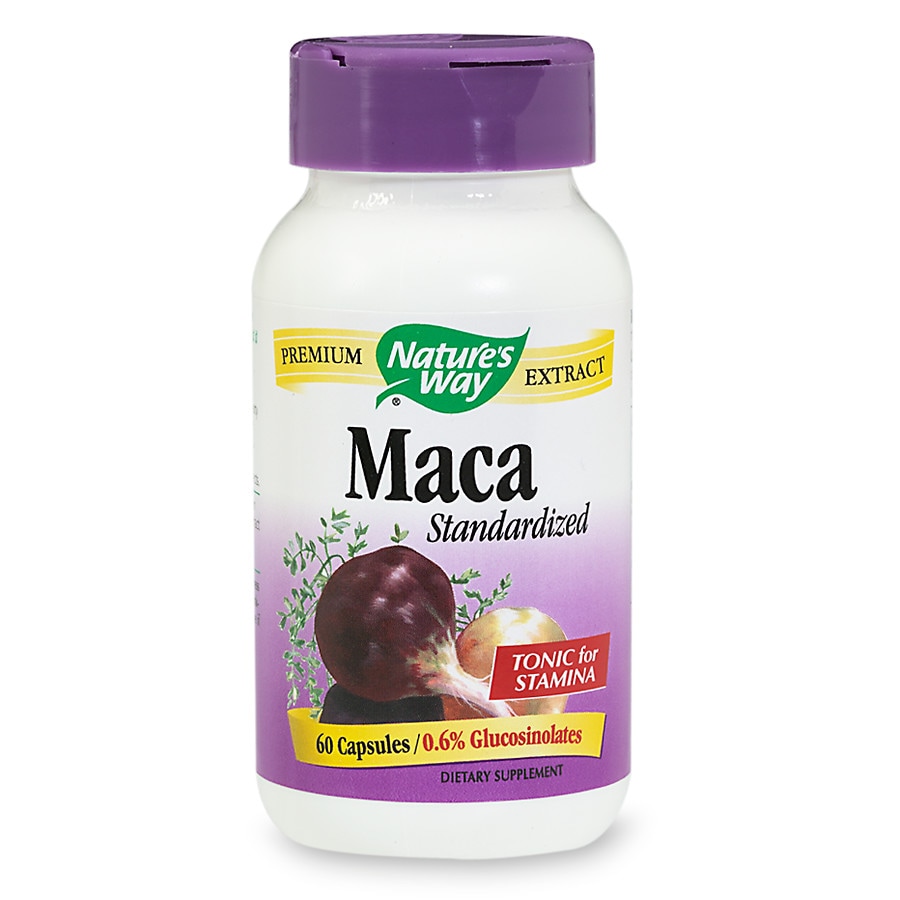  Nature's Way Maca Dietary Supplement Capsules 