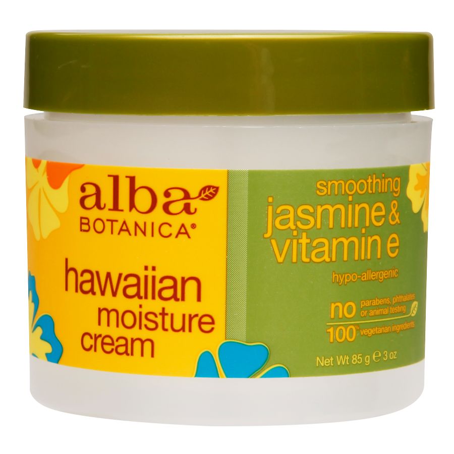 Alba Botanica Hawaiian Moisture Cream Jasmine Vitamin E