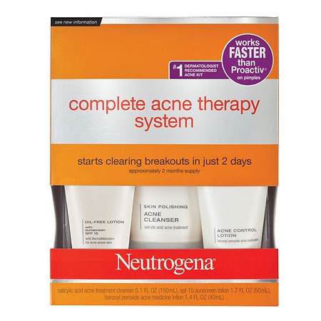 Neutrogena Advanced Solutions Complete Acne Therapy System - 1 ea