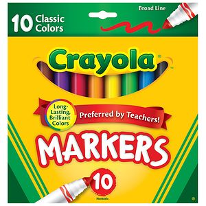 Crayola Markers Broad Line Classic
