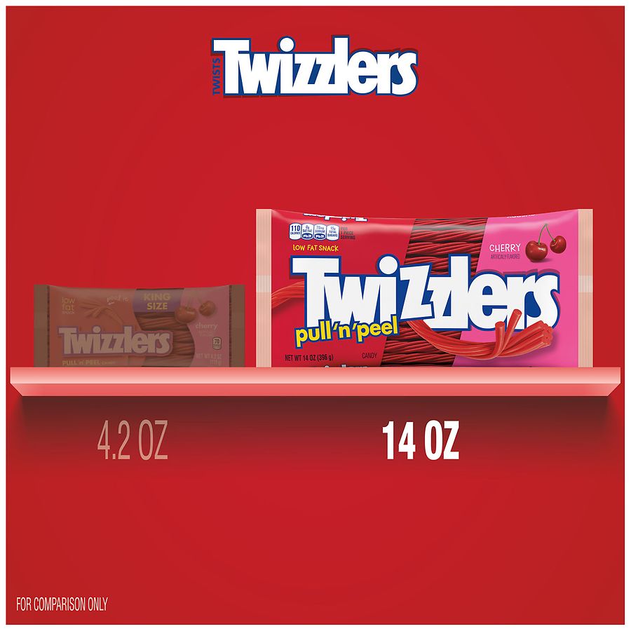 Twizzlers Pull N Peel Cherry Candy Cherry Walgreens