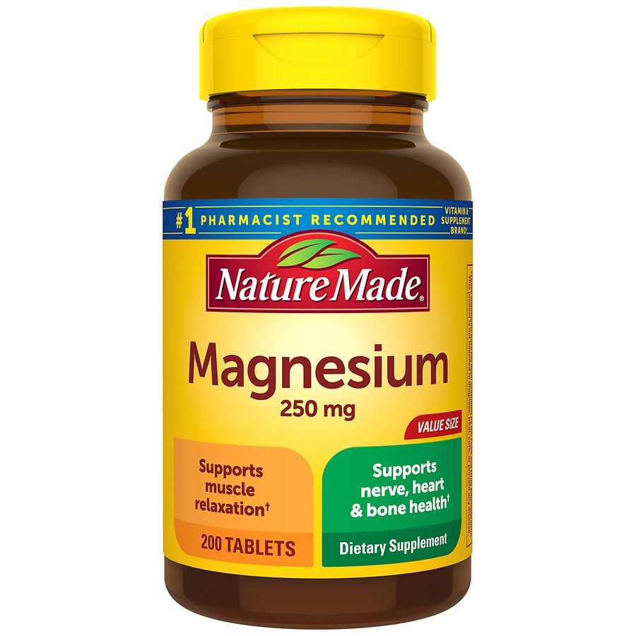 passend ader Verwant Nature Made Magnesium 250 mg Tablets | Walgreens