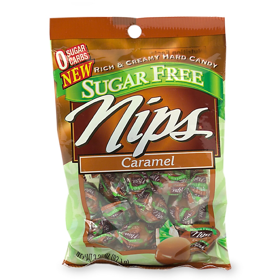  Nestle Nips Sugar Free Candy Caramel 